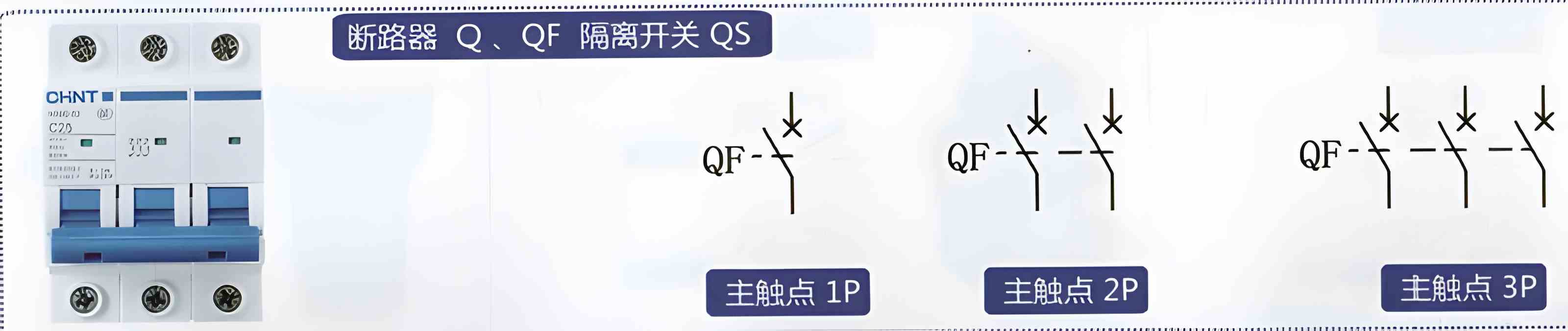 断路器QF符号