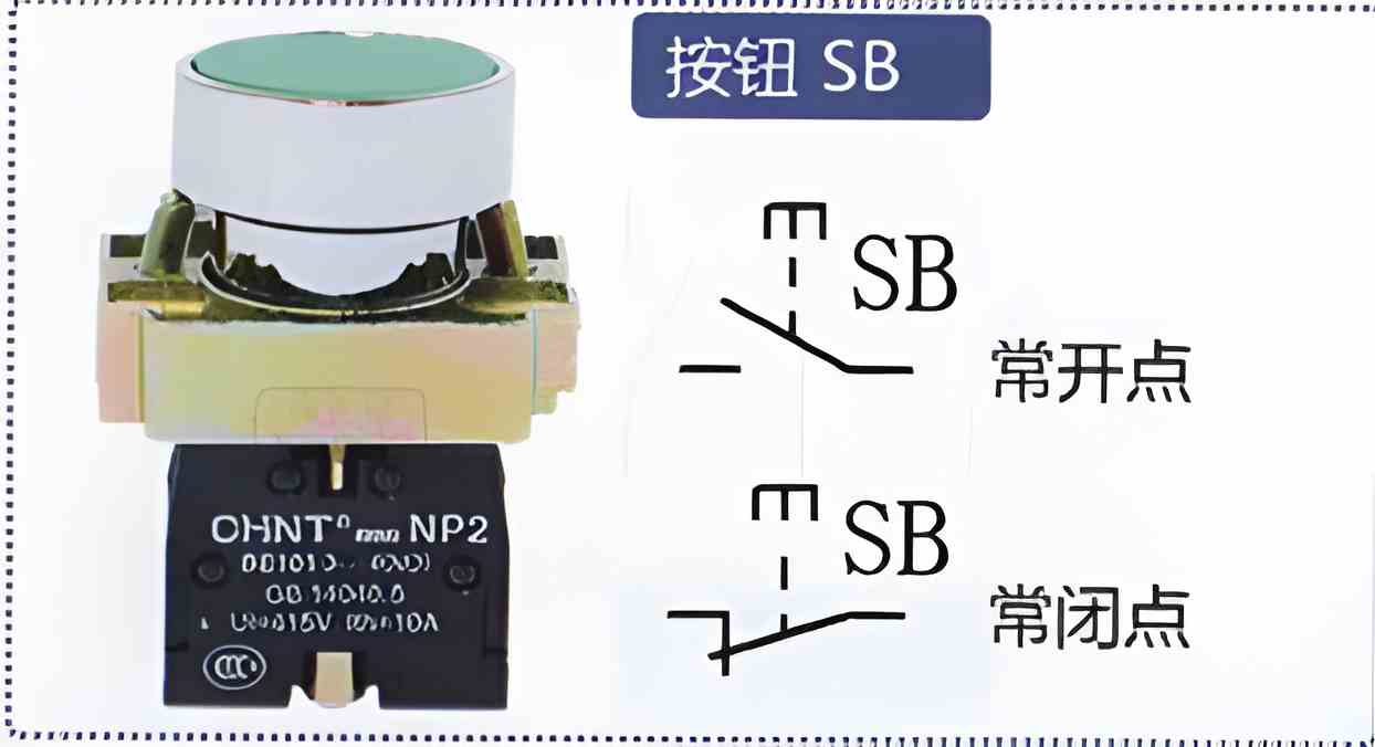 按钮SB符号
