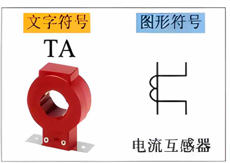 电流互感器TA符号